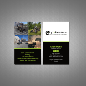 Business Card Design by Creations Box 2015 for LyteHorse Labs | Design: #26549145