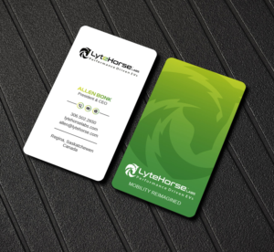 Business Card Design by LAXMI DESIGNHUB for LyteHorse Labs | Design: #26544714