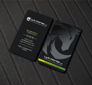 Business Card Design by LAXMI DESIGNHUB for LyteHorse Labs | Design: #26544811