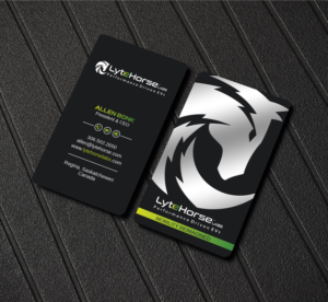 Business Card Design by LAXMI DESIGNHUB for LyteHorse Labs | Design: #26544812