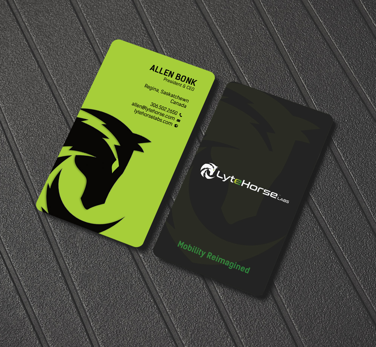 Business Card Design by chandrayaan.creative for LyteHorse Labs | Design #26544768