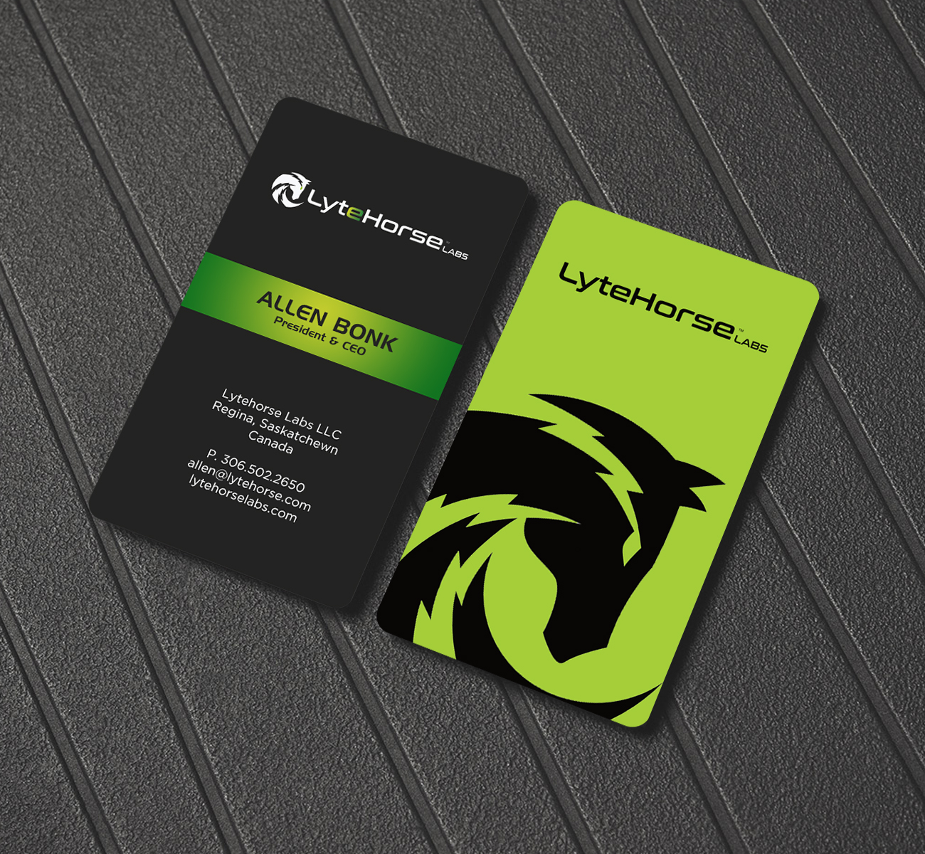 Diseño de Tarjeta de Presentación por chandrayaan.creative para LyteHorse Labs | Diseño #26545328
