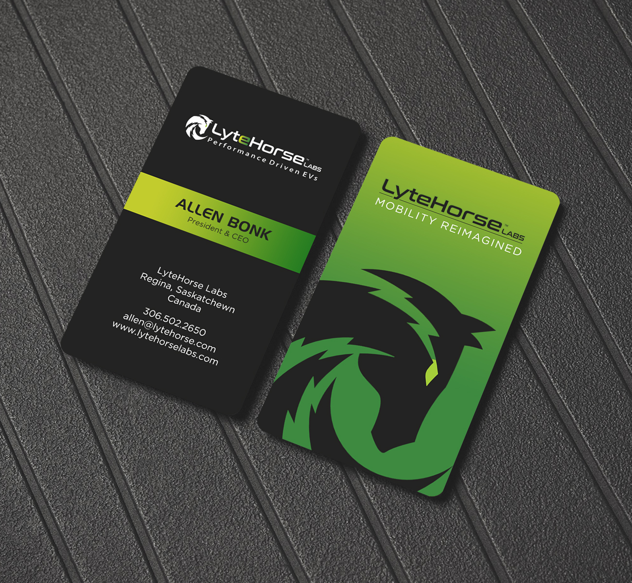 Business Card Design by chandrayaan.creative for LyteHorse Labs | Design #26548717