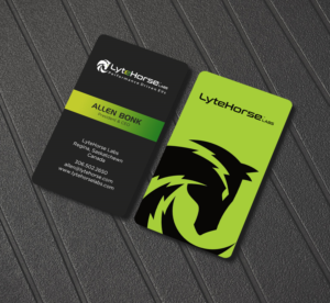 Business Card Design by chandrayaan.creative for LyteHorse Labs | Design: #26555400