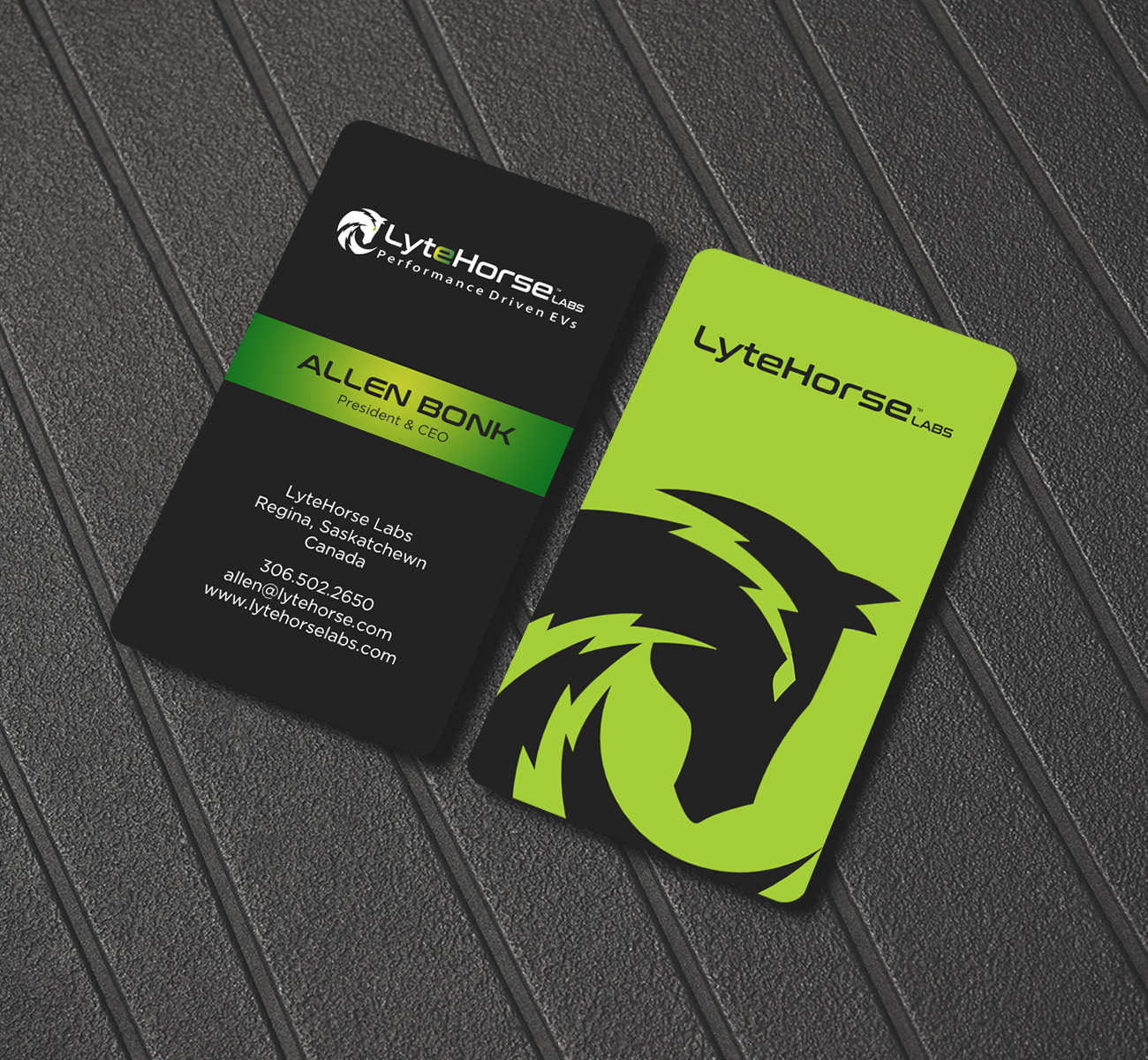 Business Card Design by chandrayaan.creative for LyteHorse Labs | Design #26555433