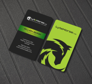 Business Card Design by chandrayaan.creative for LyteHorse Labs | Design: #26555433