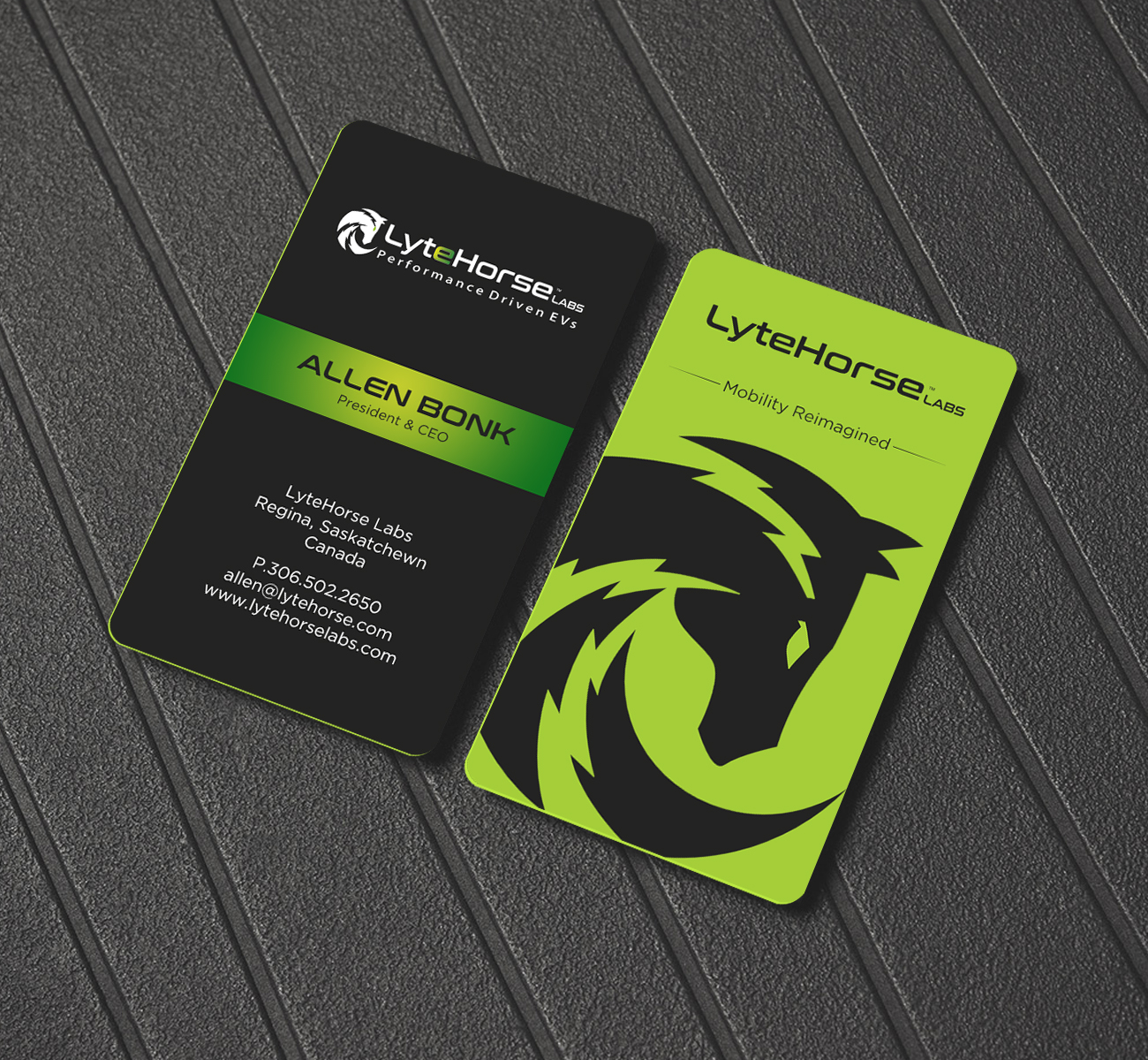 Business Card Design by chandrayaan.creative for LyteHorse Labs | Design #26582467