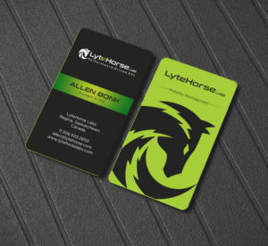 Business Card Design by chandrayaan.creative for LyteHorse Labs | Design: #26582467