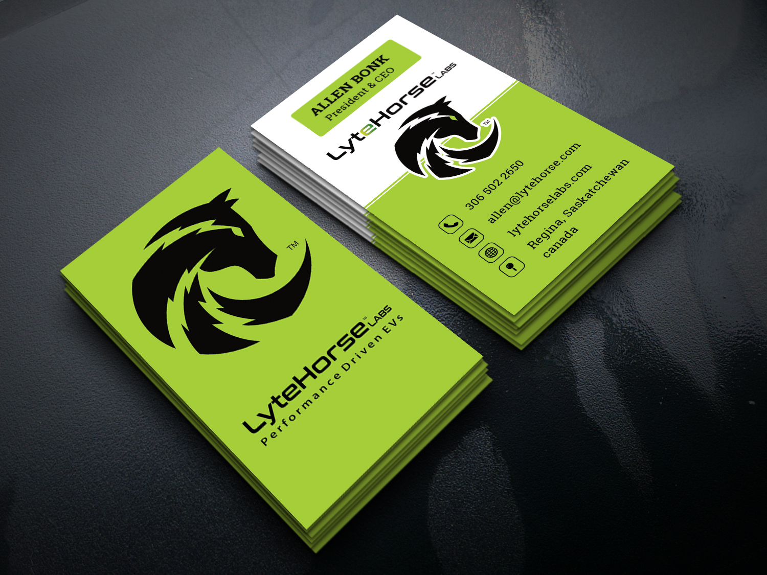 Business Card Design by websketchworld for LyteHorse Labs | Design #26572886