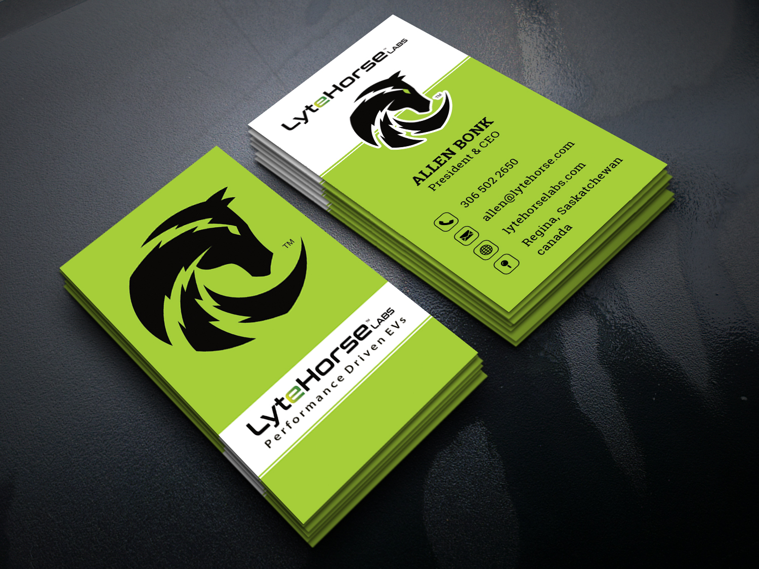 Business Card Design by websketchworld for LyteHorse Labs | Design #26572888