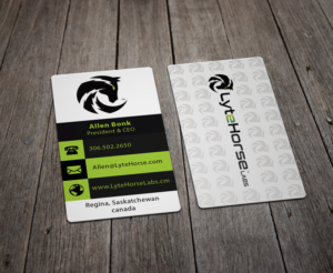 Business Card Design by B. M. BILLAL HOSSAIN for LyteHorse Labs | Design: #26575800
