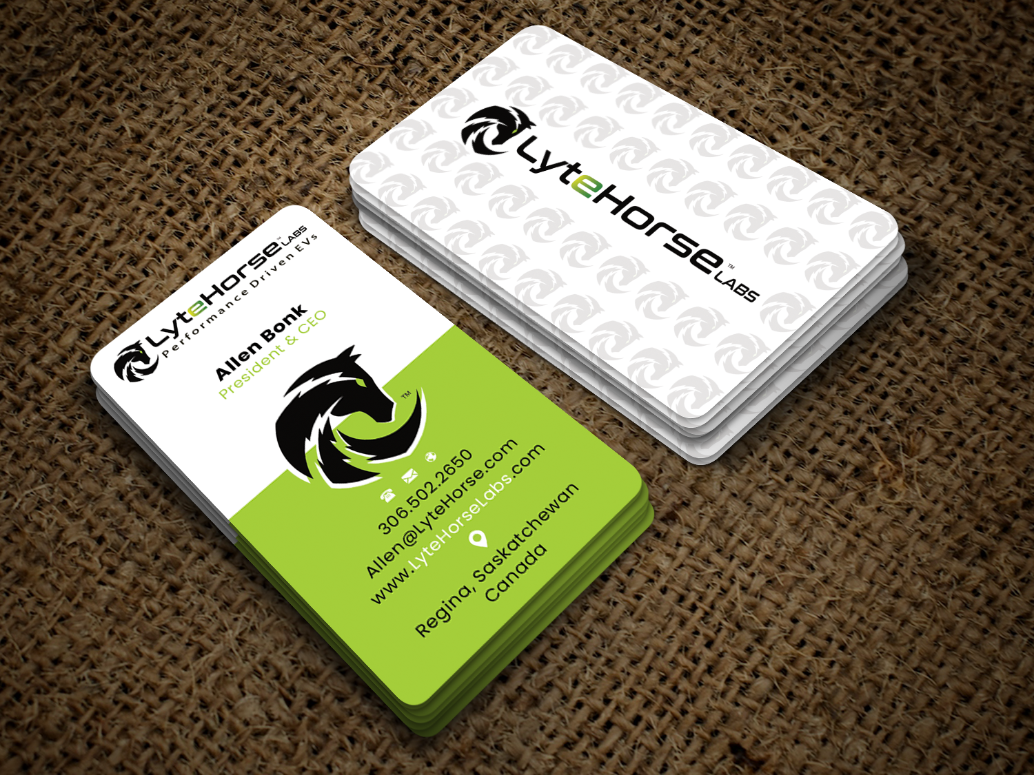 Business Card Design by B. M. BILLAL HOSSAIN for LyteHorse Labs | Design #26576567