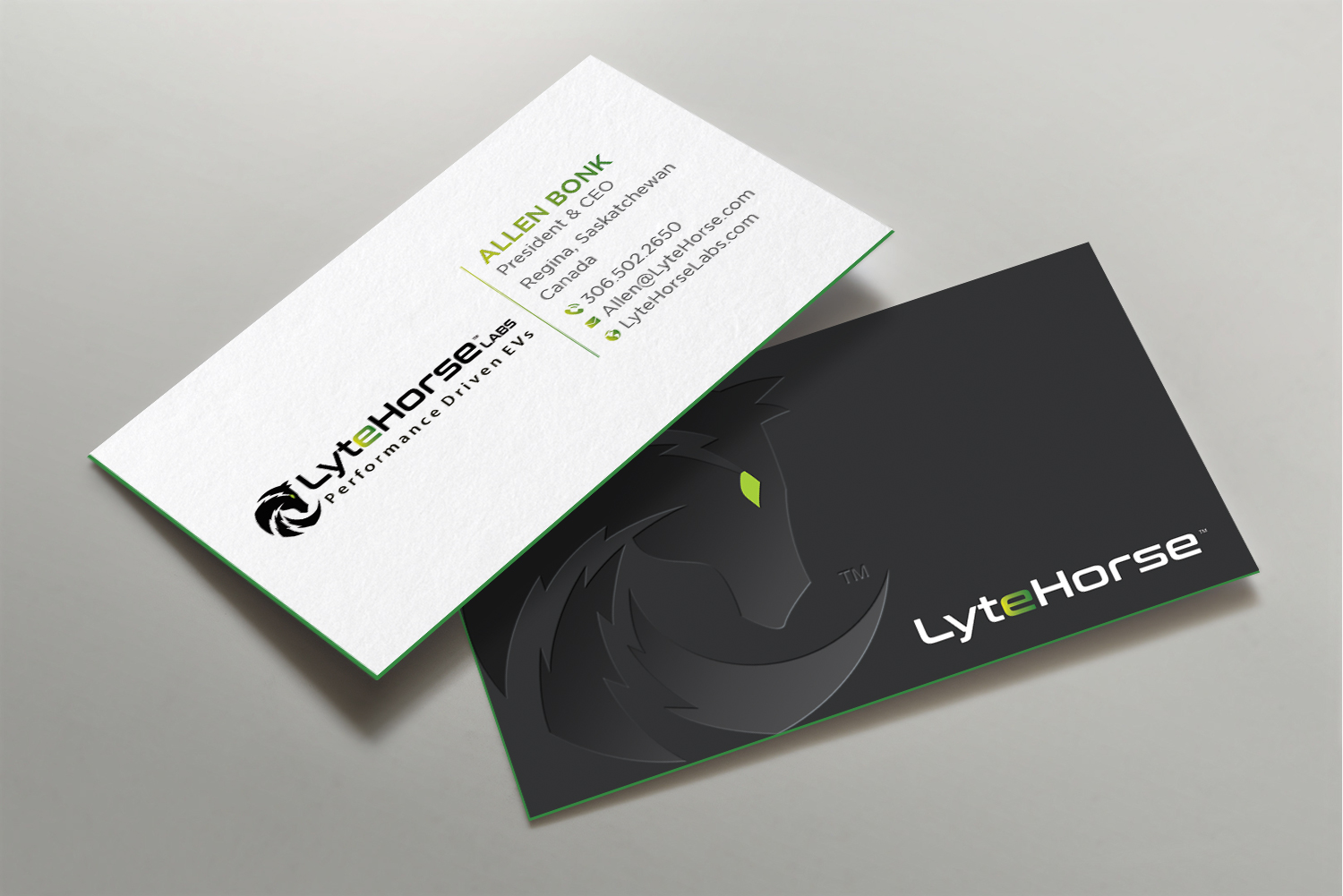 Business Card Design by DesignShout for LyteHorse Labs | Design #26558436