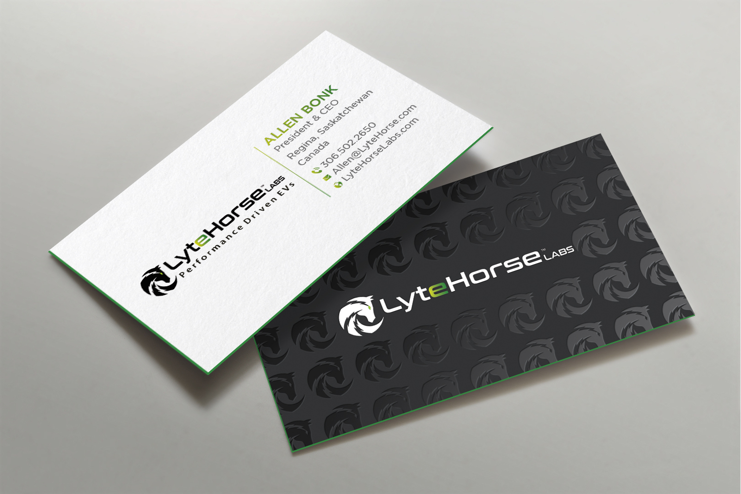 Business Card Design by DesignShout for LyteHorse Labs | Design #26558621