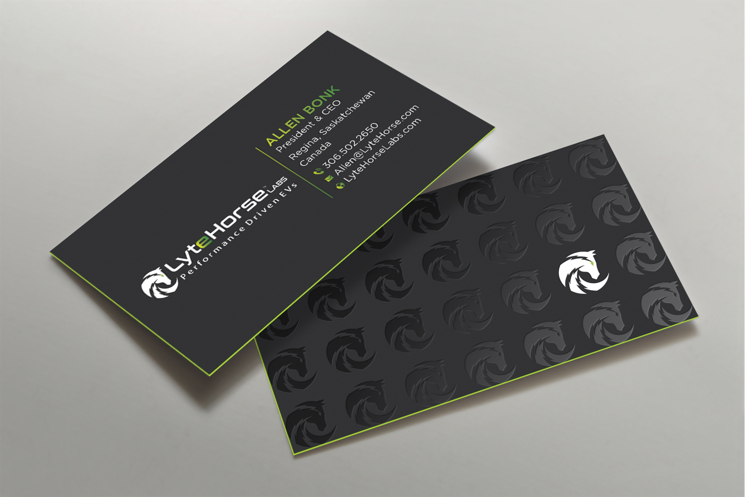 Business Card Design by DesignShout for LyteHorse Labs | Design #26558722