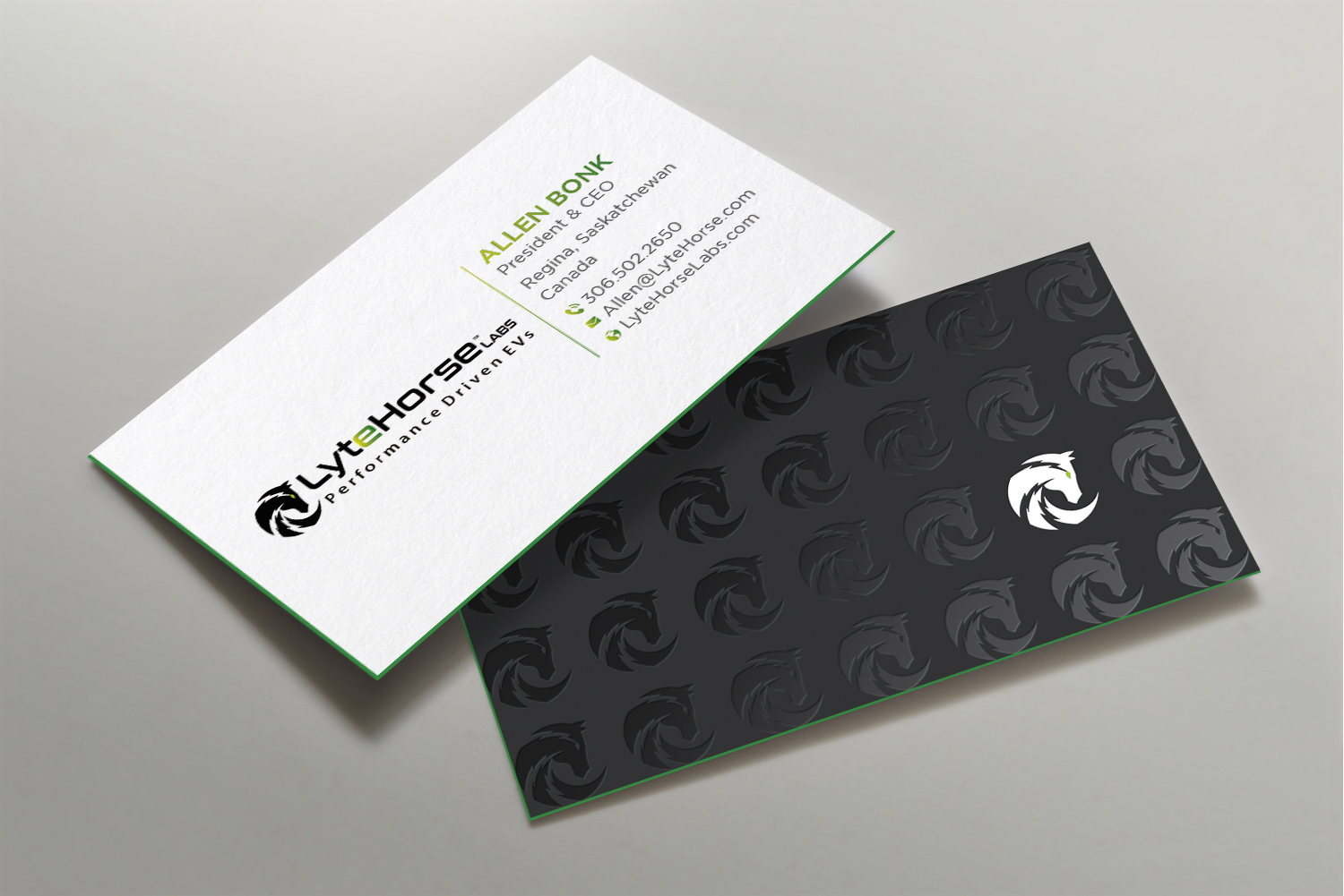Business Card Design by DesignShout for LyteHorse Labs | Design #26558723