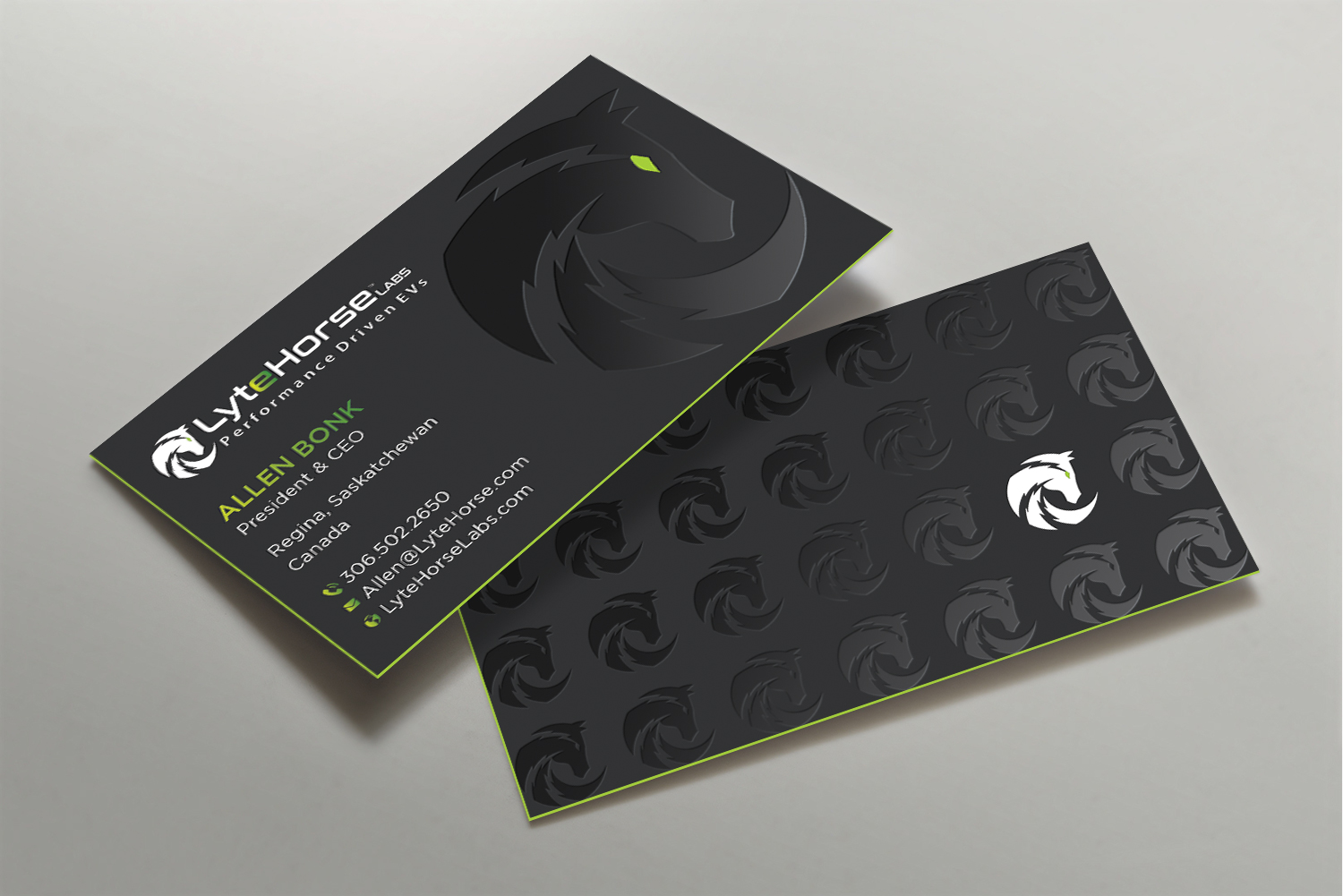 Business Card Design by DesignShout for LyteHorse Labs | Design #26558756