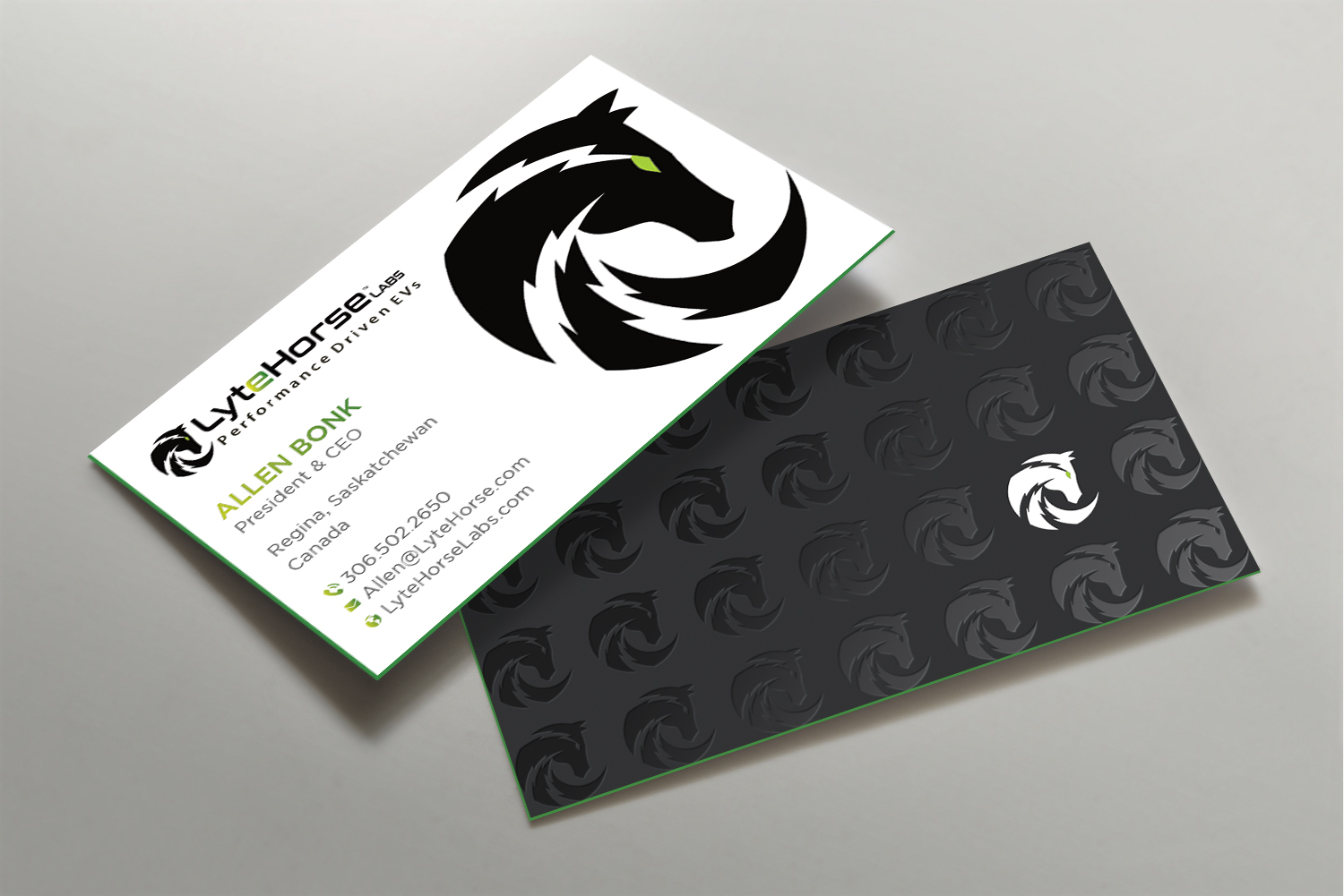 Business Card Design by DesignShout for LyteHorse Labs | Design #26558804