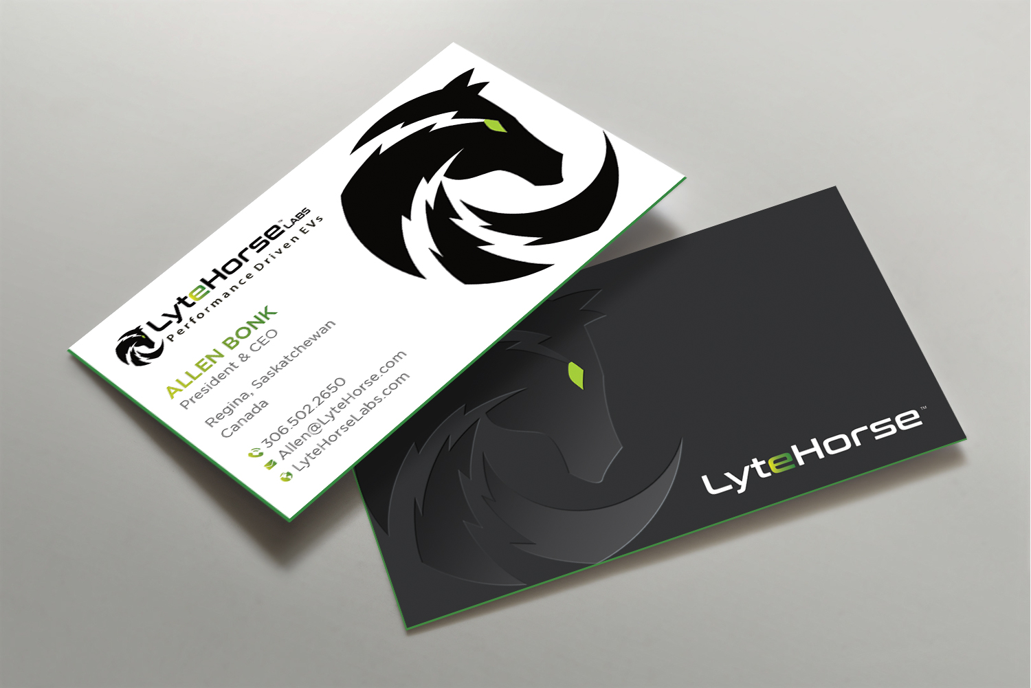 Business Card Design by DesignShout for LyteHorse Labs | Design #26558807