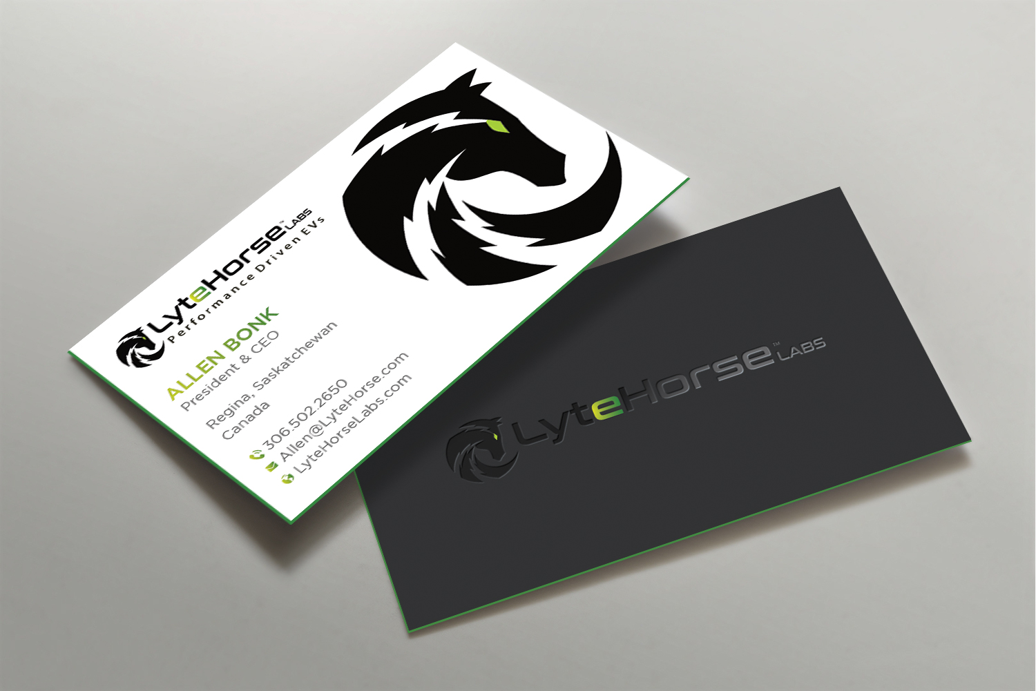 Business Card Design by DesignShout for LyteHorse Labs | Design #26558808