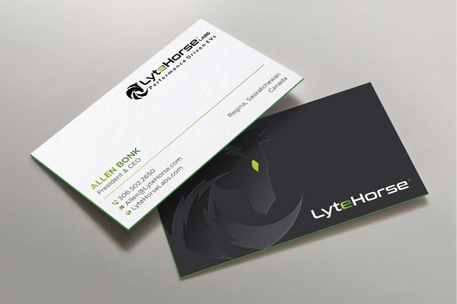 Business Card Design by DesignShout for LyteHorse Labs | Design #26558846