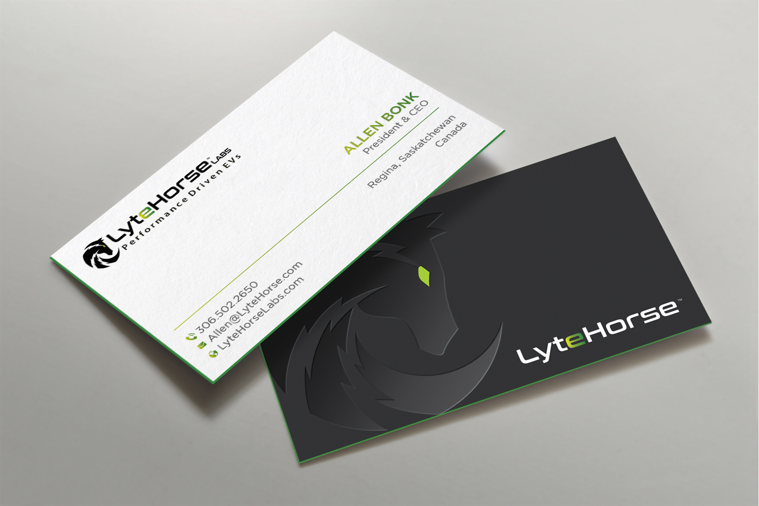 Business Card Design by DesignShout for LyteHorse Labs | Design #26558847