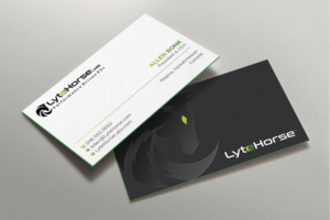 Business Card Design by DesignShout for LyteHorse Labs | Design: #26558847