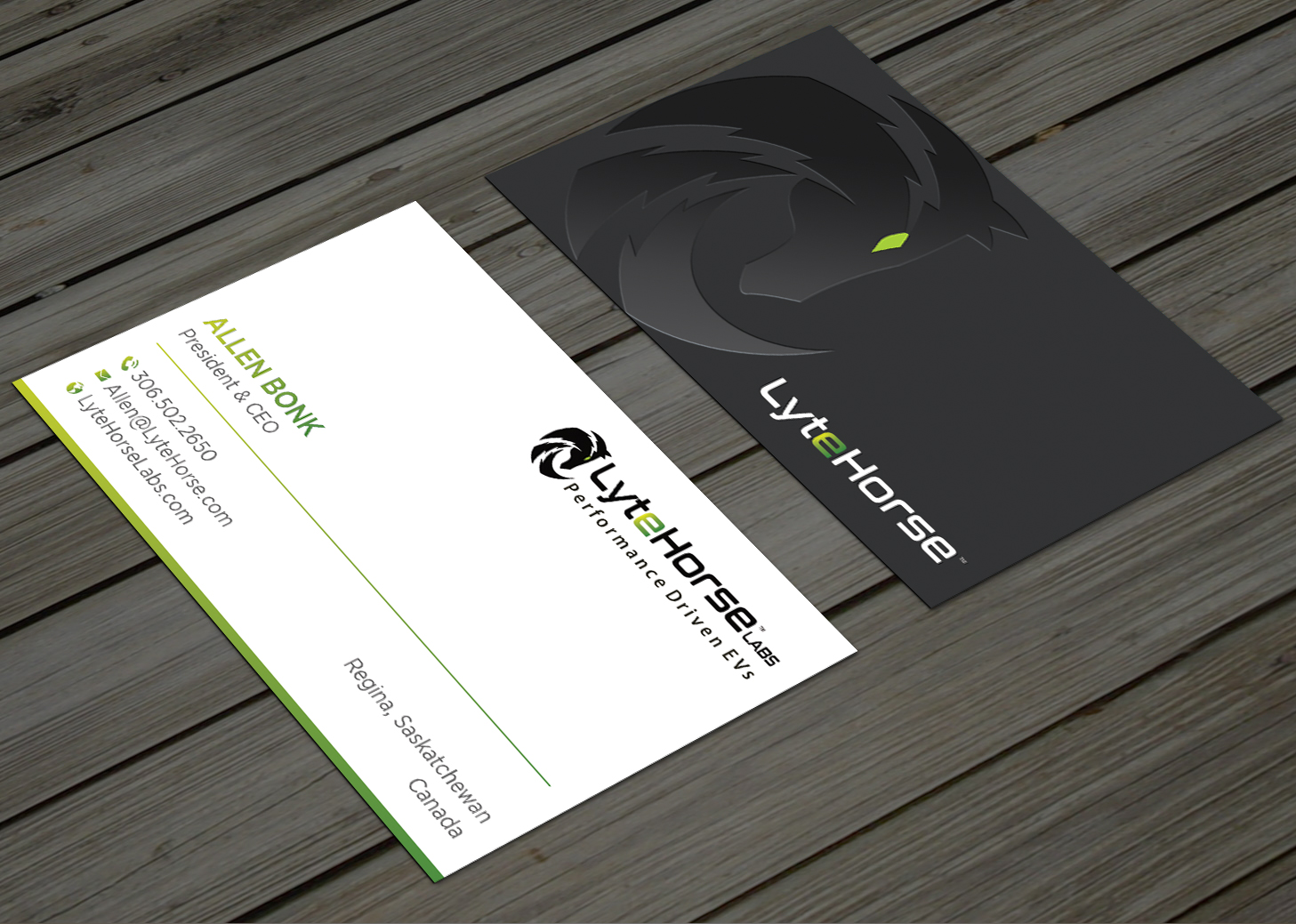 Business Card Design by DesignShout for LyteHorse Labs | Design #26558858