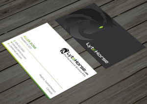 Business Card Design by DesignShout for LyteHorse Labs | Design: #26558858