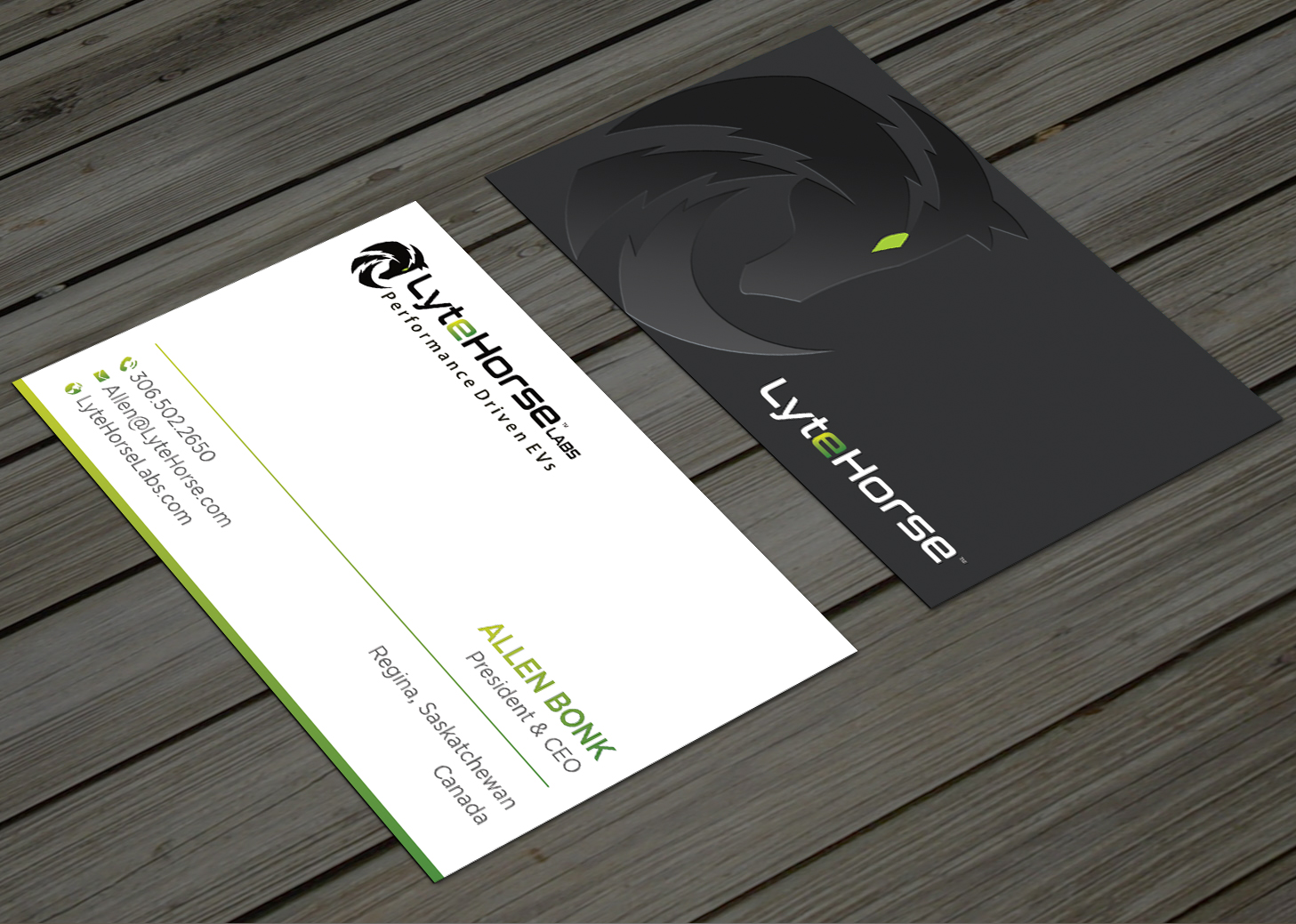 Business Card Design by DesignShout for LyteHorse Labs | Design #26558859