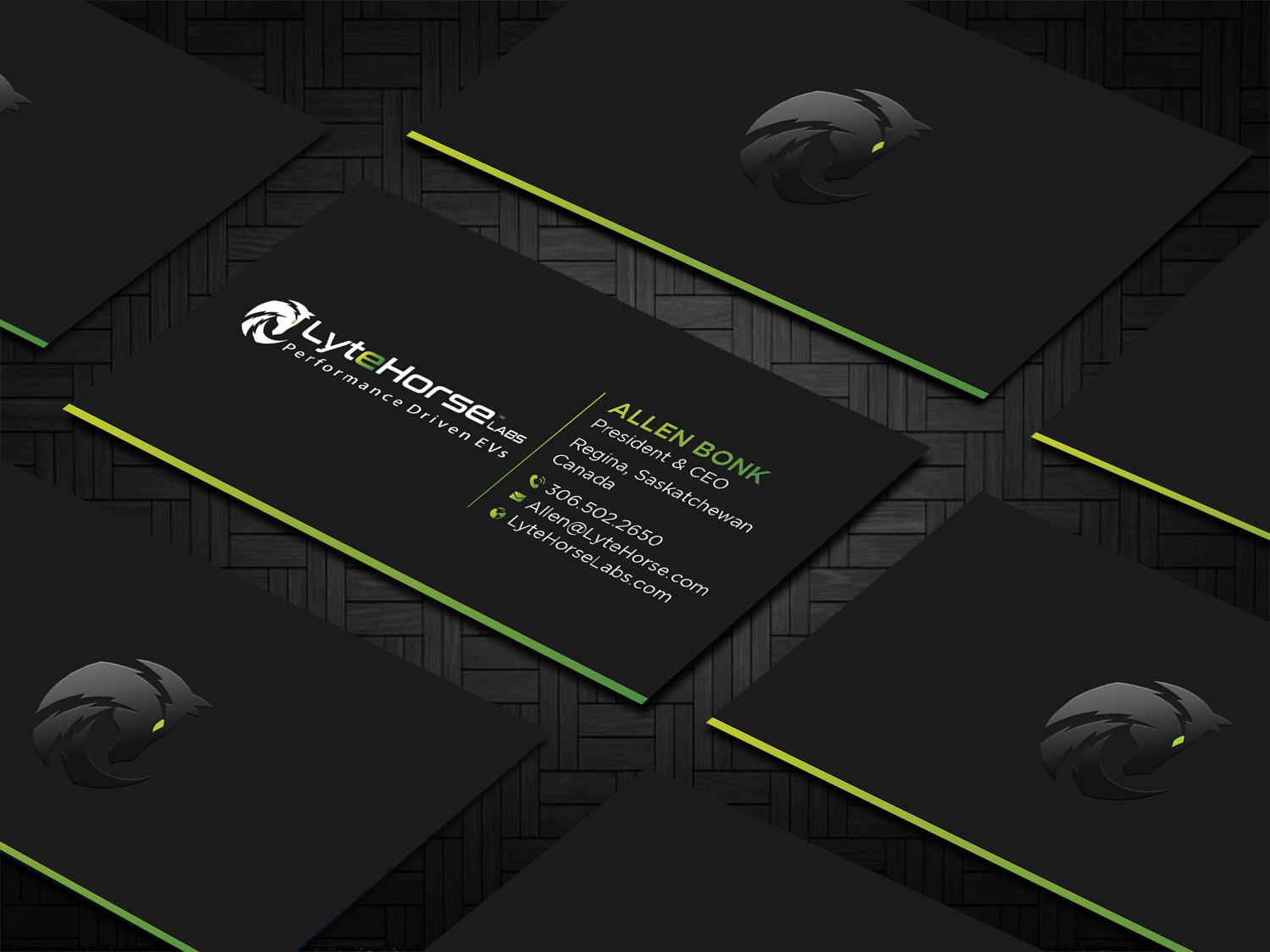 Business Card Design by DesignShout for LyteHorse Labs | Design #26558890