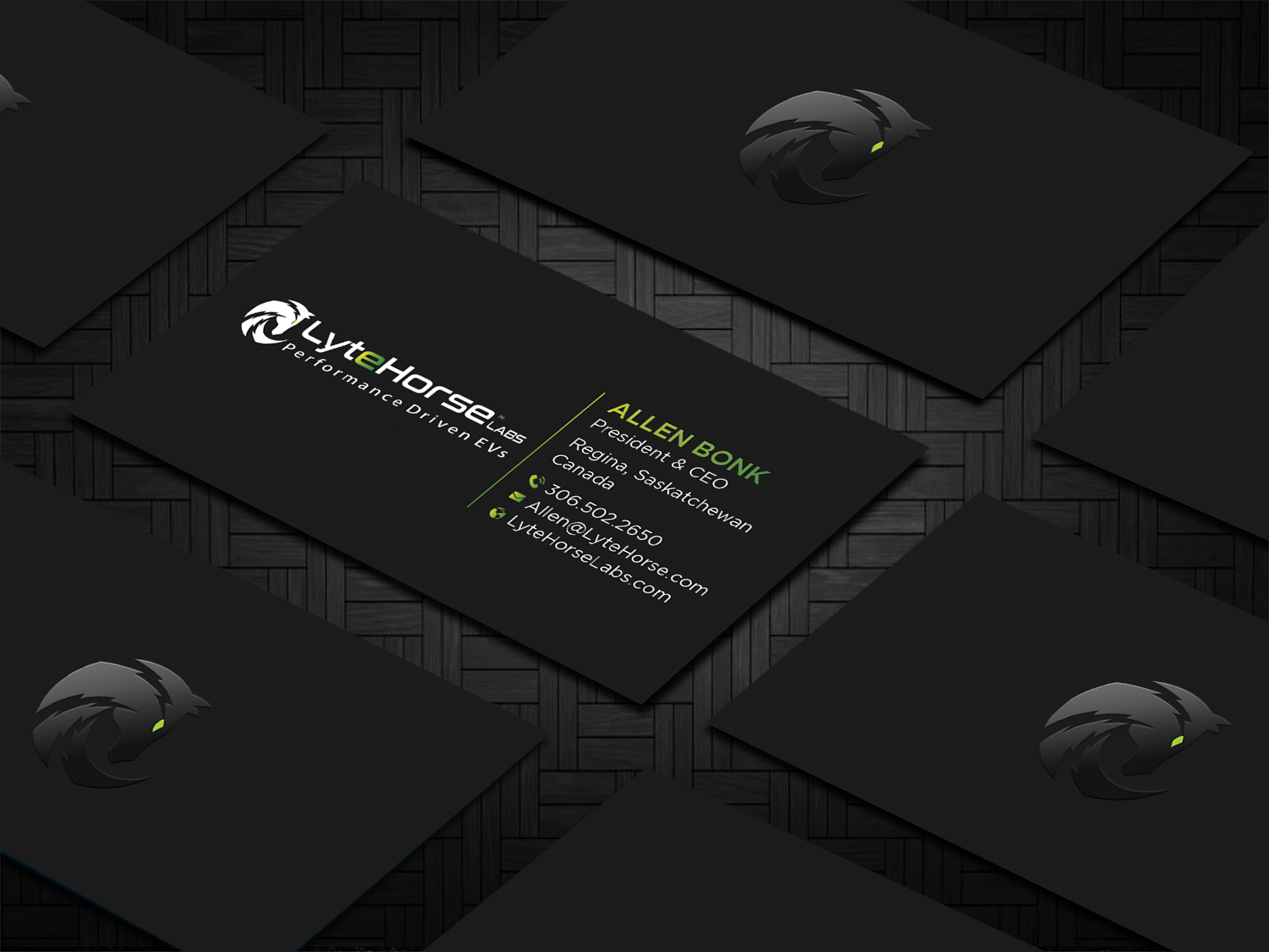 Business Card Design by DesignShout for LyteHorse Labs | Design #26558891
