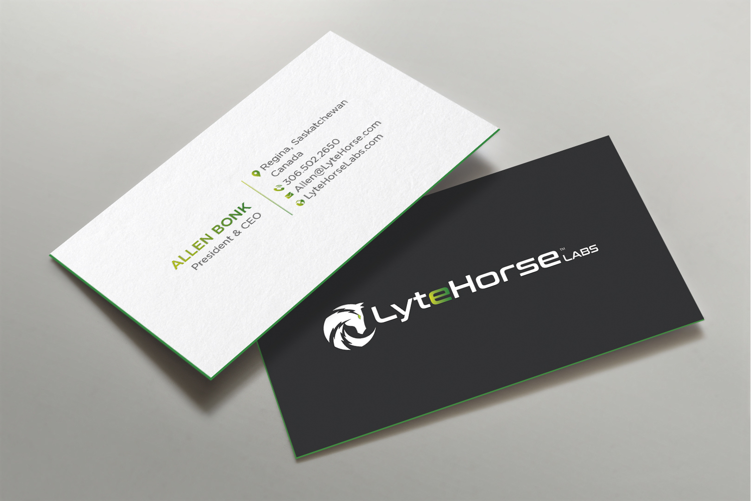 Business Card Design by DesignShout for LyteHorse Labs | Design #26559117