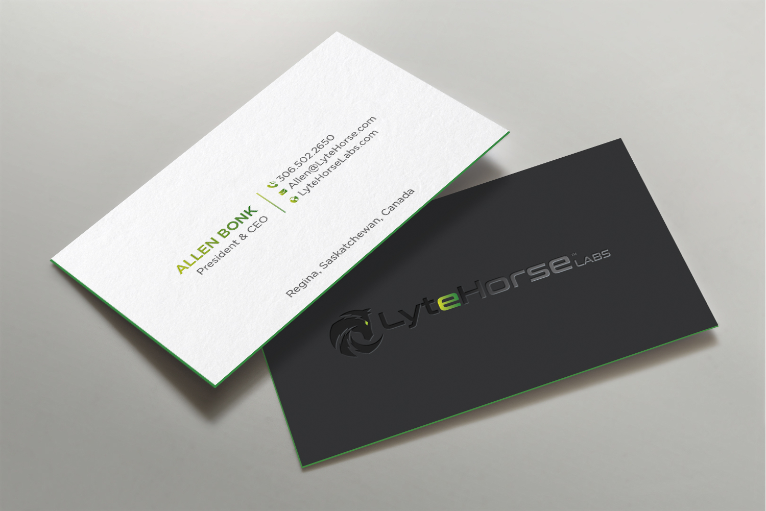 Business Card Design by DesignShout for LyteHorse Labs | Design #26559131