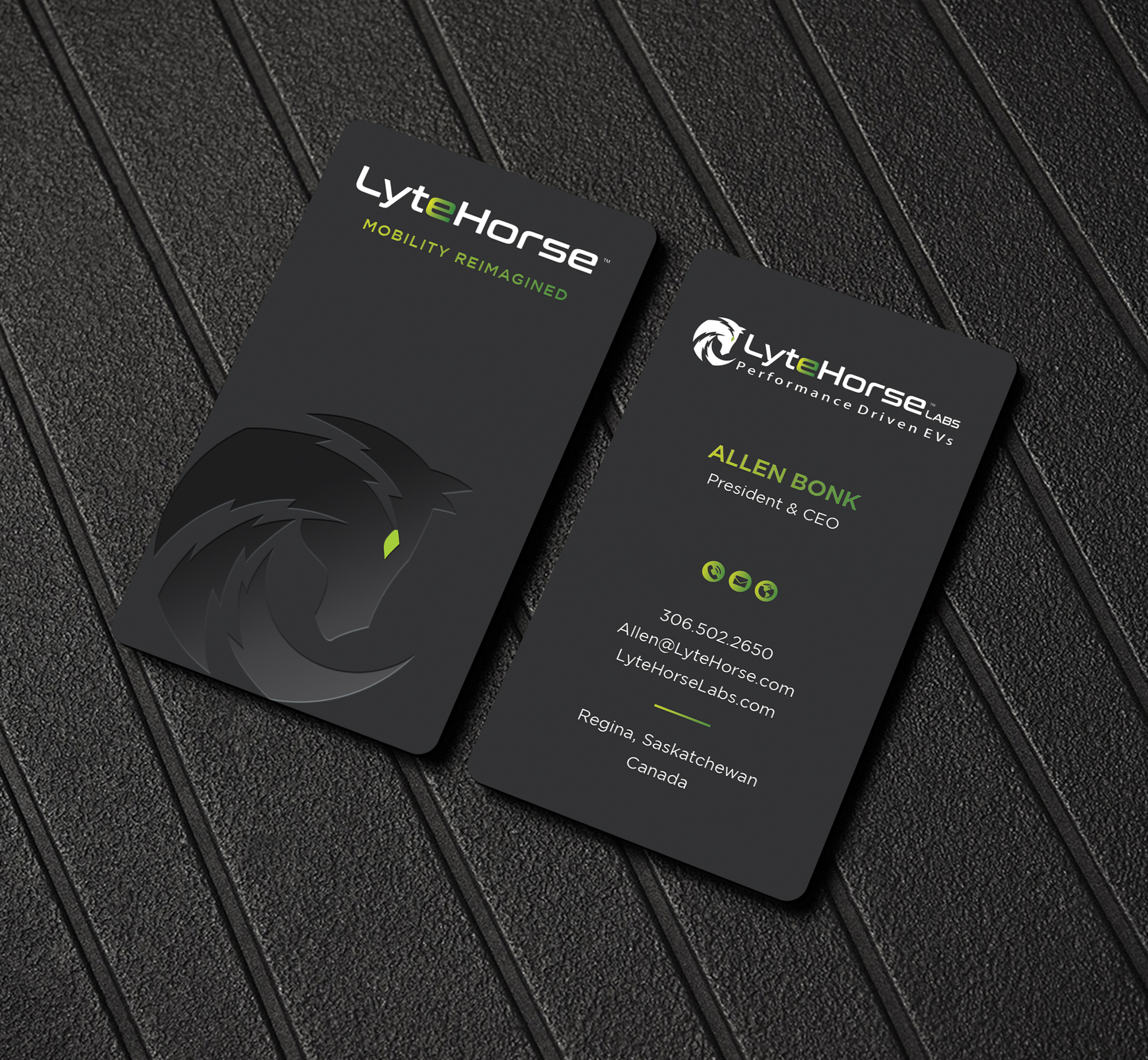 Business Card Design by DesignShout for LyteHorse Labs | Design #26559485