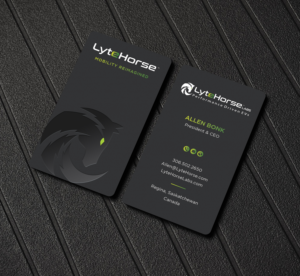 Business Card Design by DesignShout for LyteHorse Labs | Design: #26559485