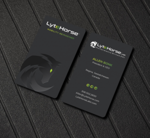 Business Card Design by DesignShout for LyteHorse Labs | Design: #26559505
