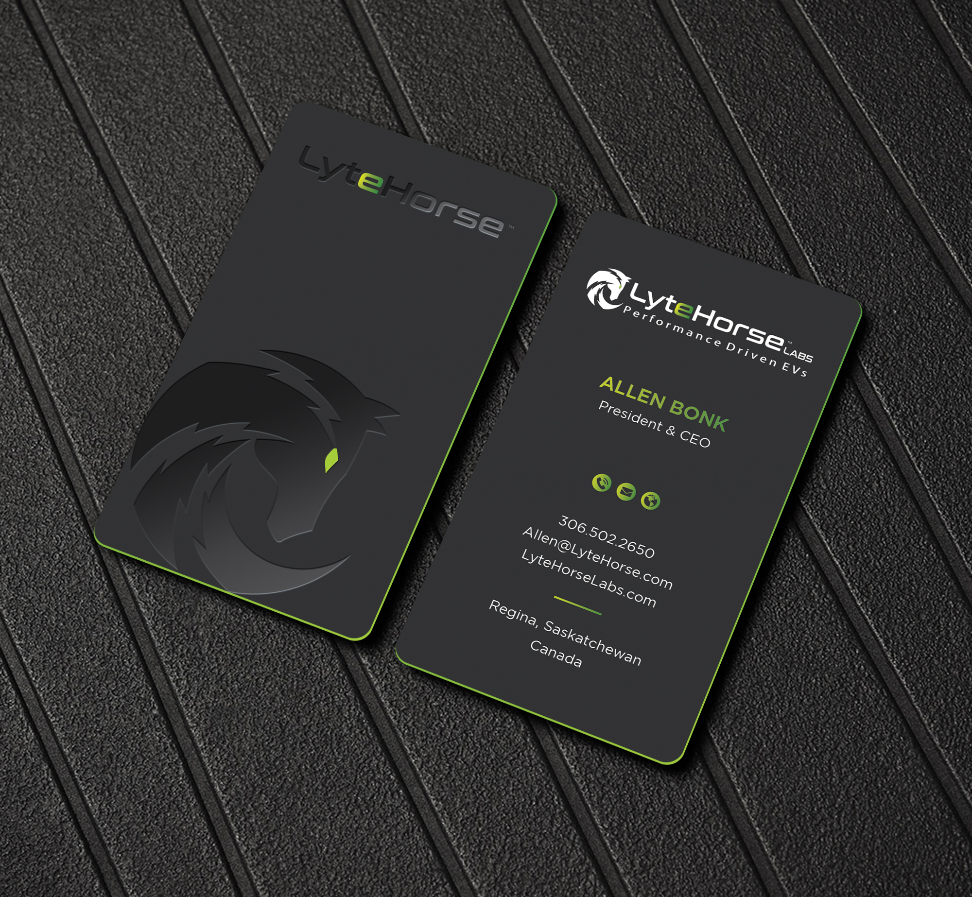 Business Card Design by DesignShout for LyteHorse Labs | Design #26560985