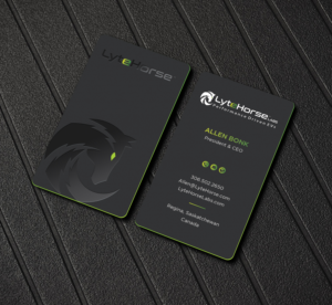 Business Card Design by DesignShout for LyteHorse Labs | Design: #26560985