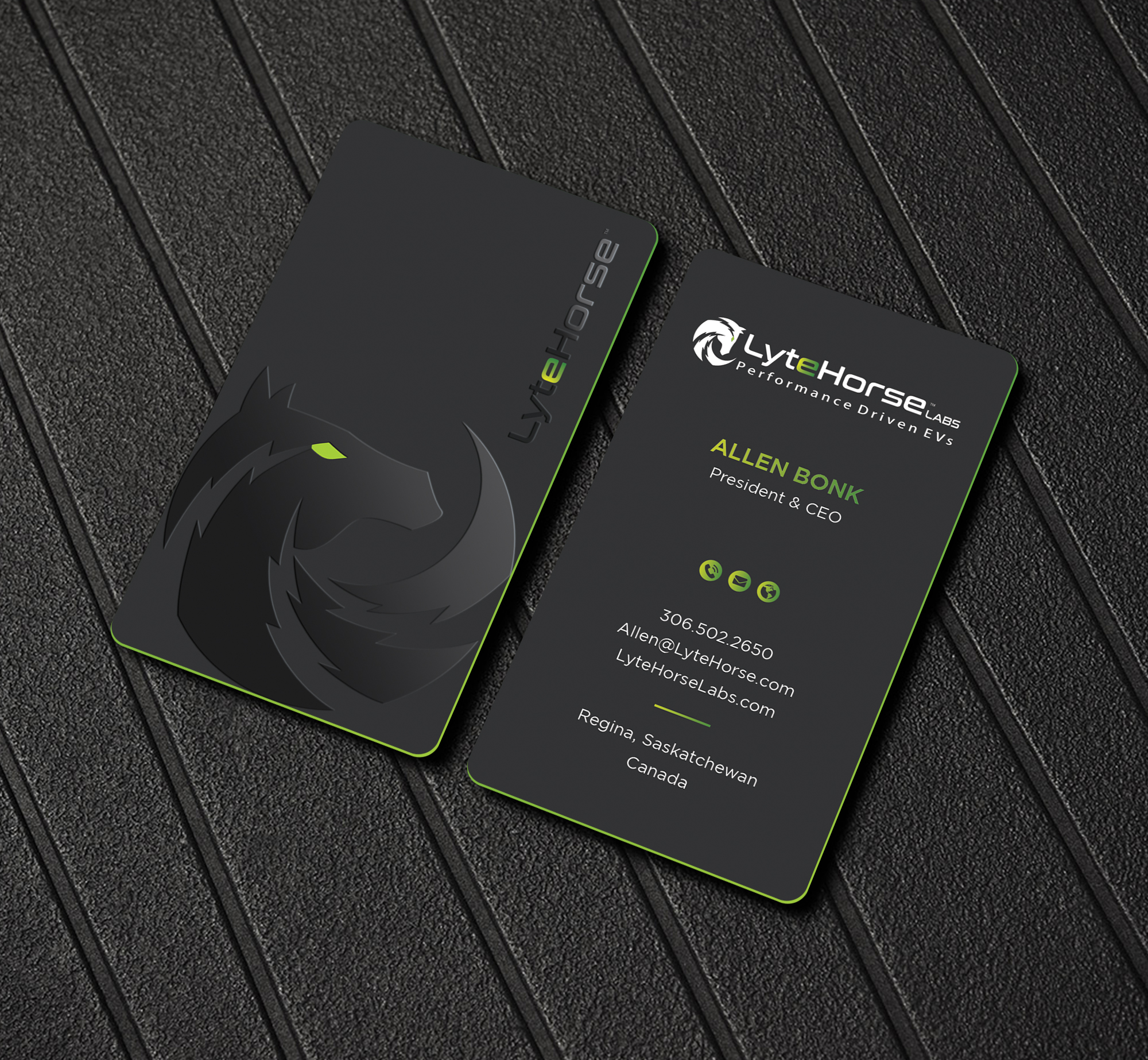 Business Card Design by DesignShout for LyteHorse Labs | Design #26563528