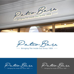 Logo Design by Deziners Zone for Patio Barn | Design: #26538680