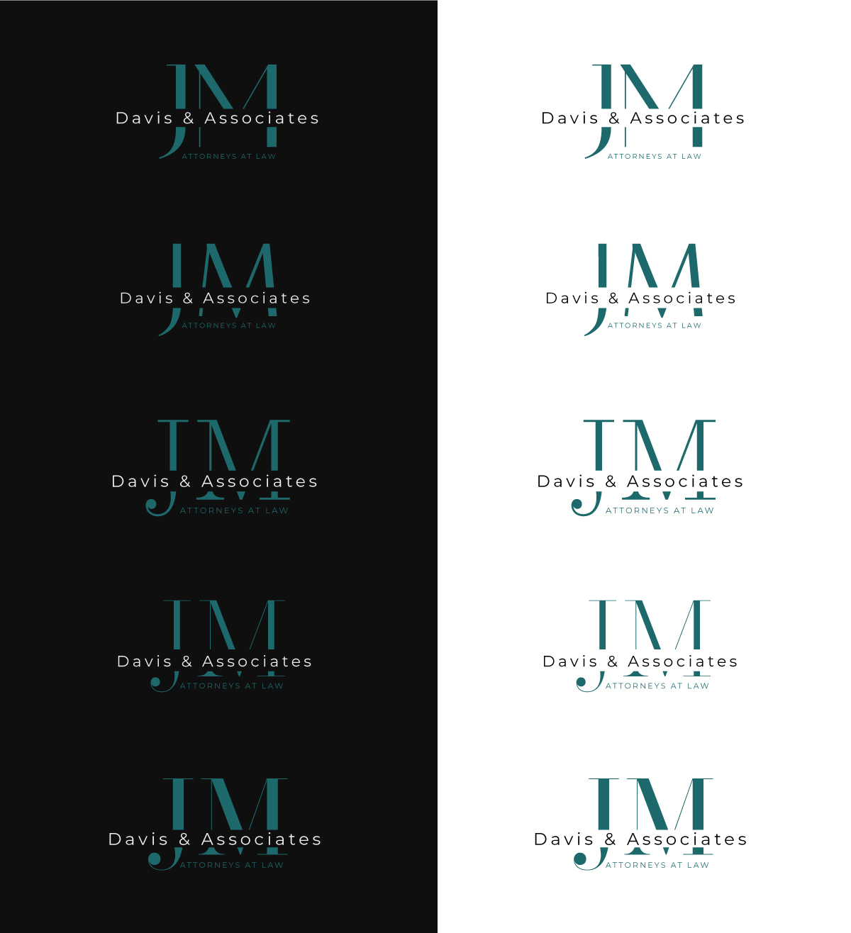 Logo Design by MaToTiPiLa for JM Davis Law | Design #26619079