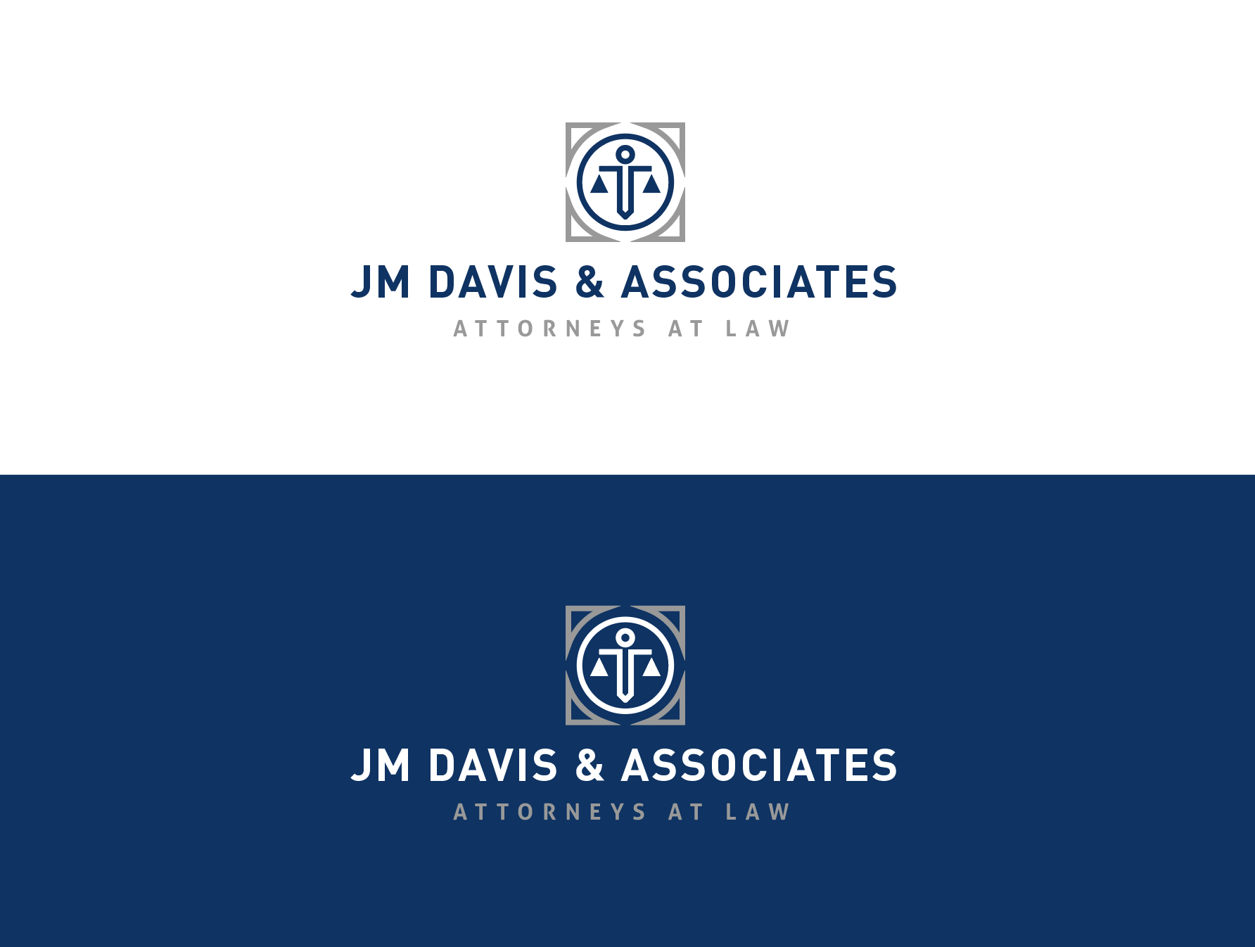 Logo Design by wonderland for JM Davis Law | Design #26539817