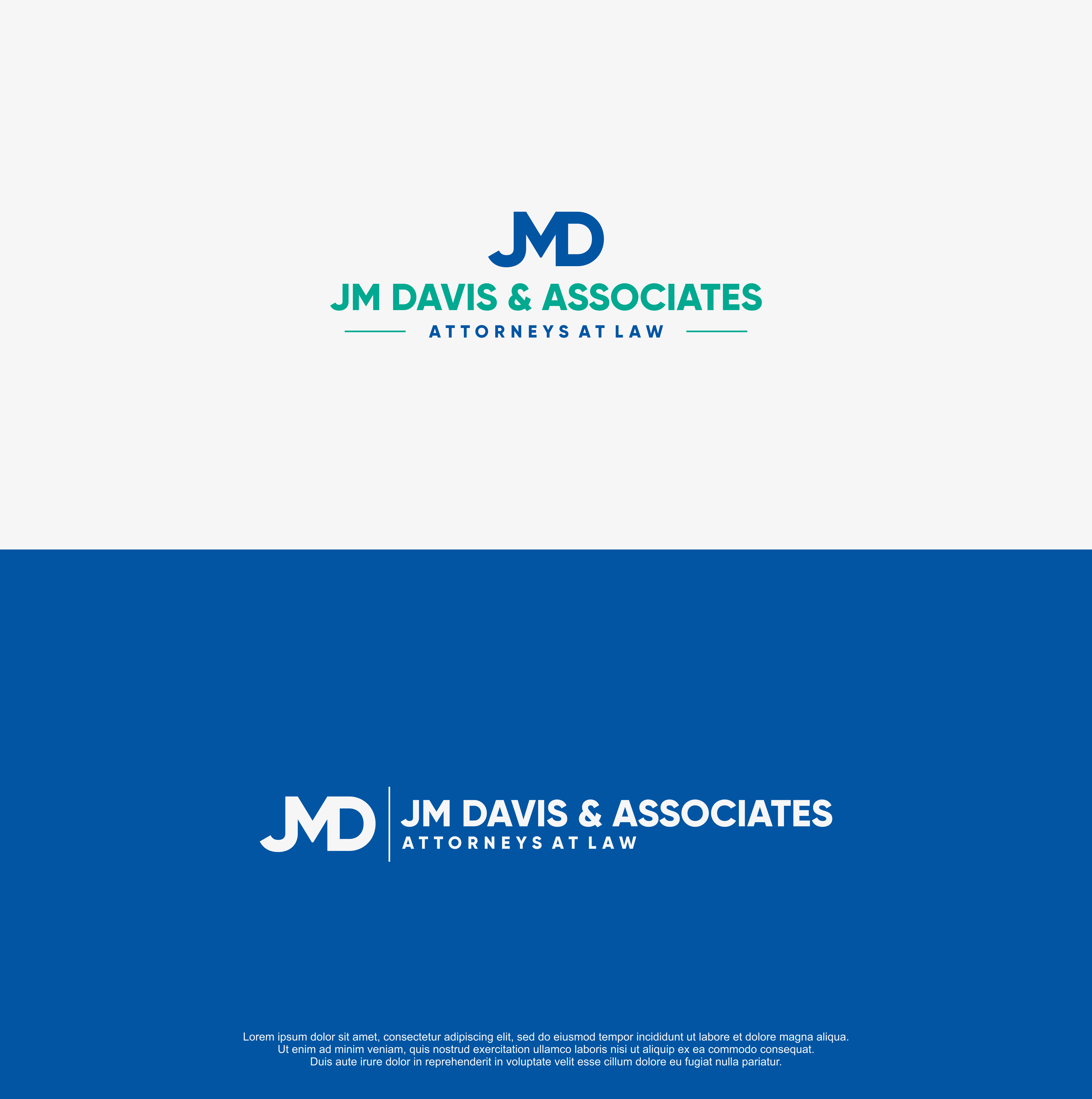 Logo Design by R!CKY for JM Davis Law | Design #26557598