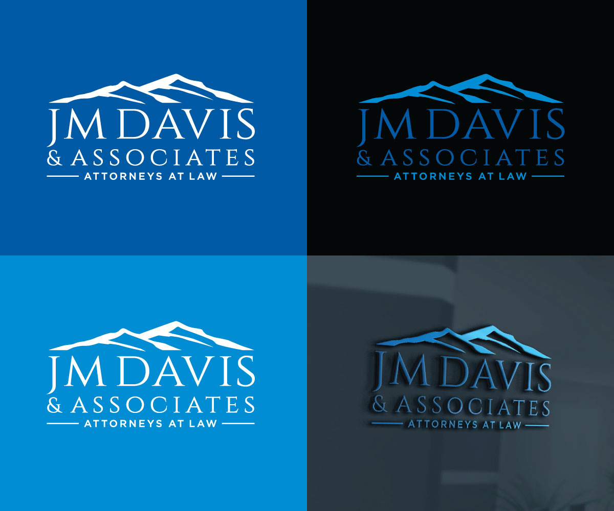 Logo Design by Atec for JM Davis Law | Design #26536537