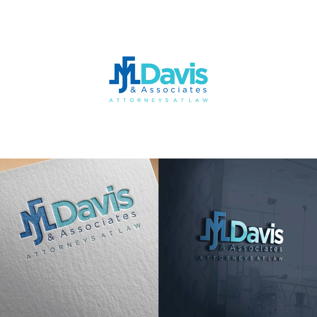 Logo Design by Magic of Art for JM Davis Law | Design #26545334