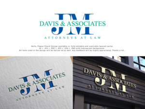 Logo-Design von Pro_DesignMaster für JM Davis Law | Design: #26545536
