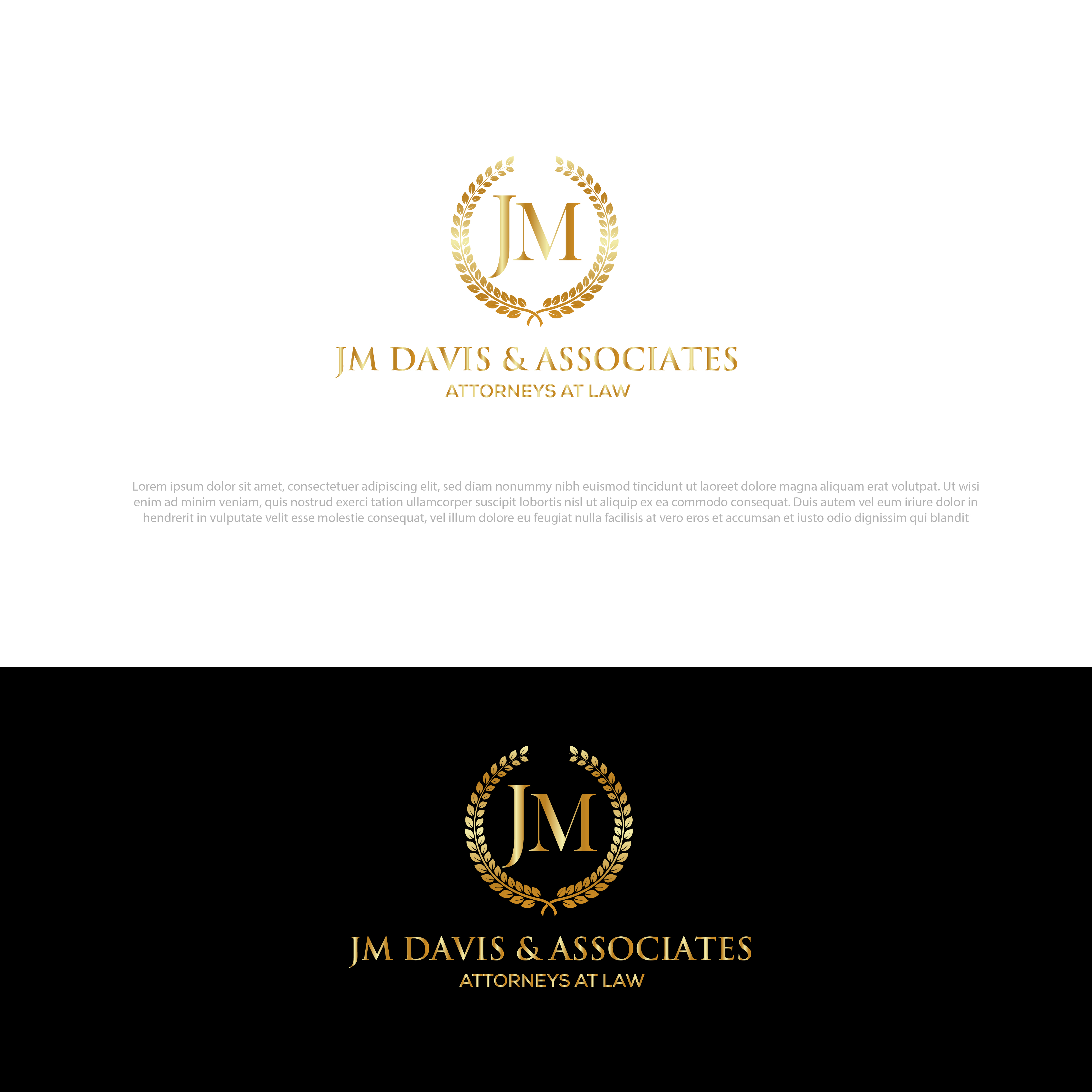 Logo Design by Aemidesigns for JM Davis Law | Design #26538193