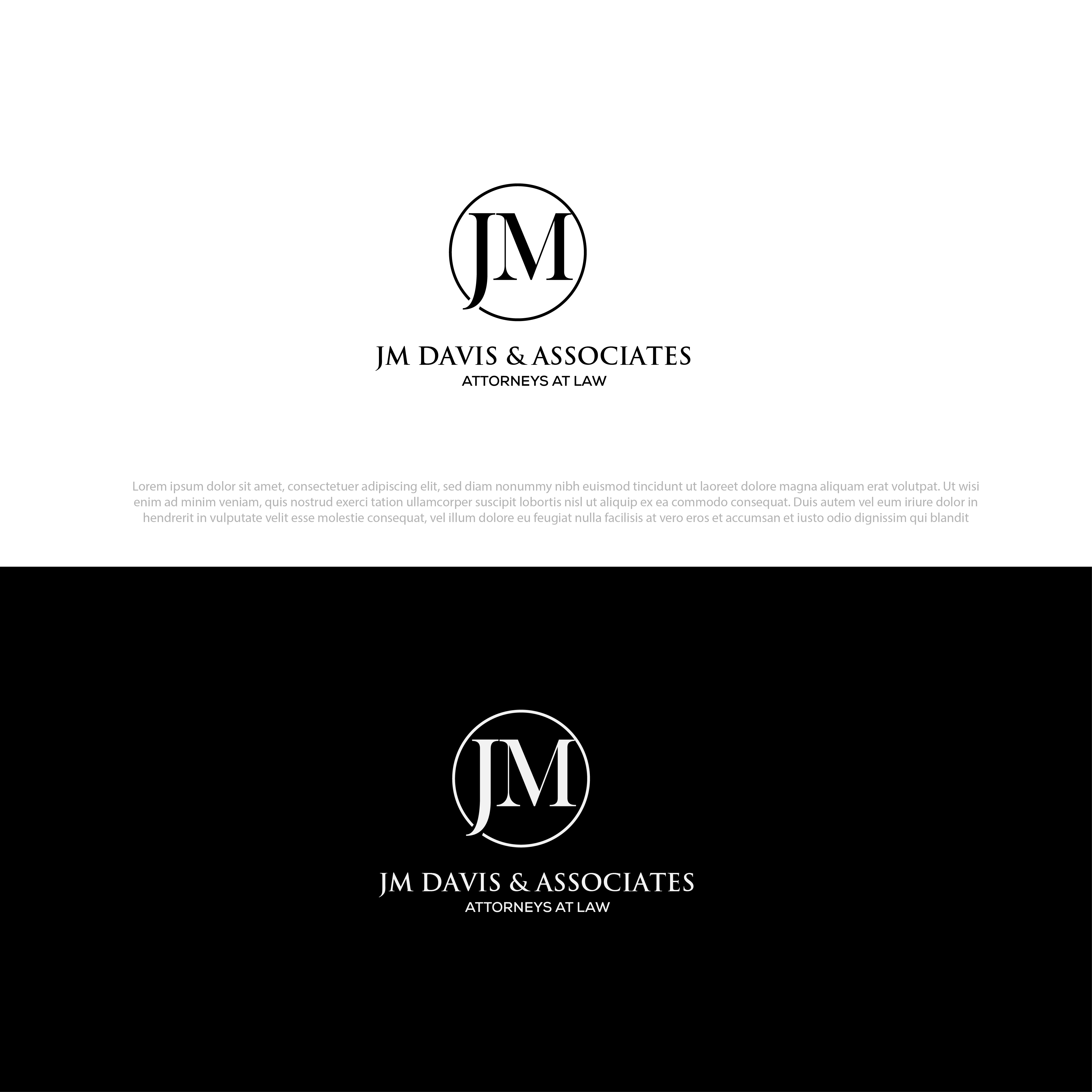 Logo Design by Aemidesigns for JM Davis Law | Design #26538224