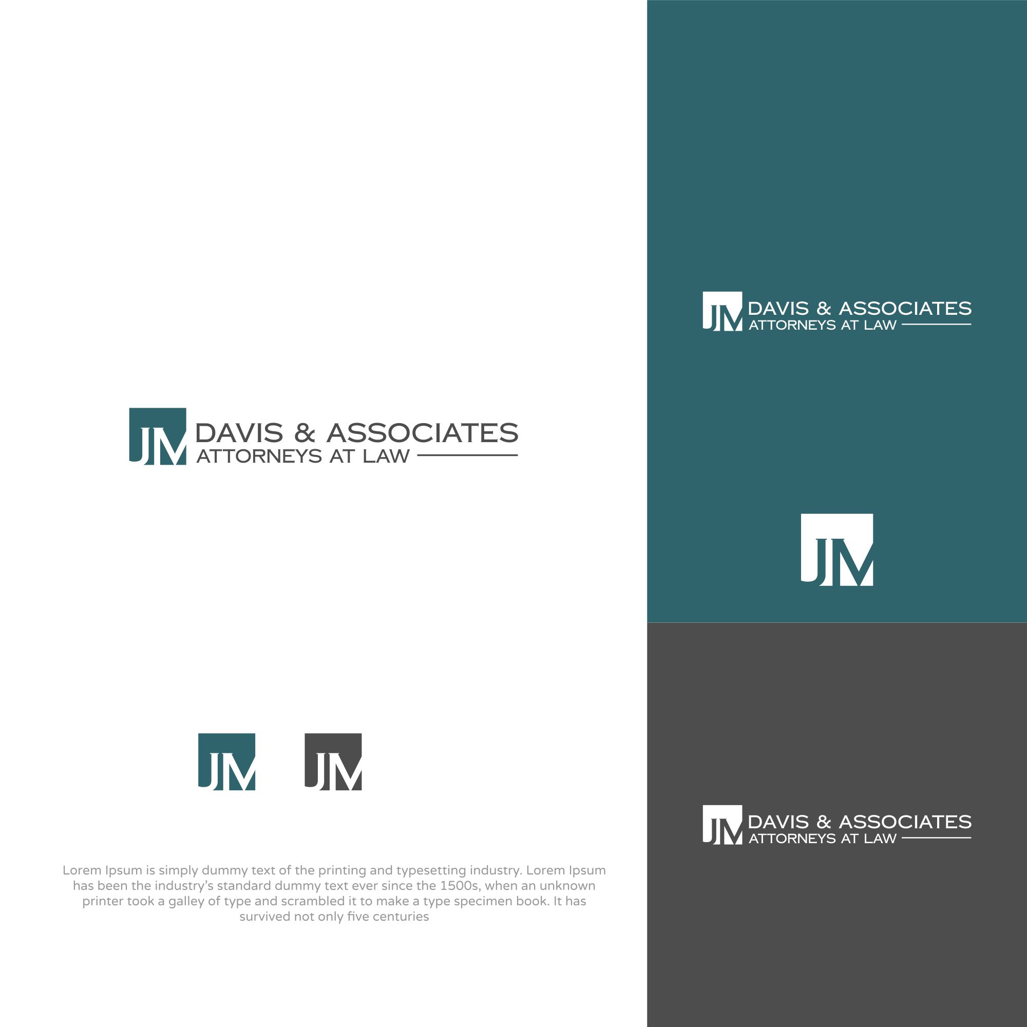 Logo Design by SigmaStudio for JM Davis Law | Design #26555390